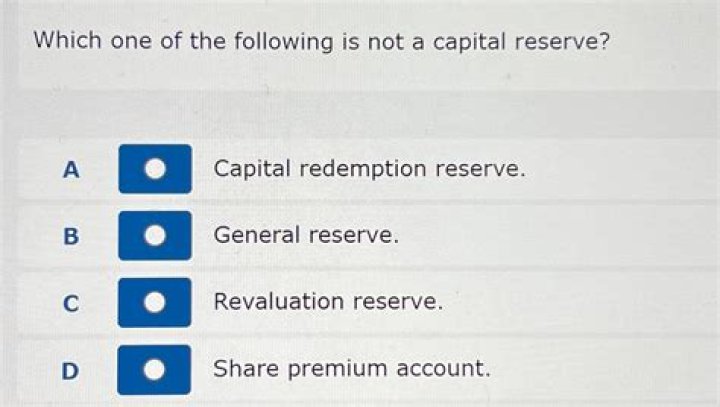 On capital redemption reserve?