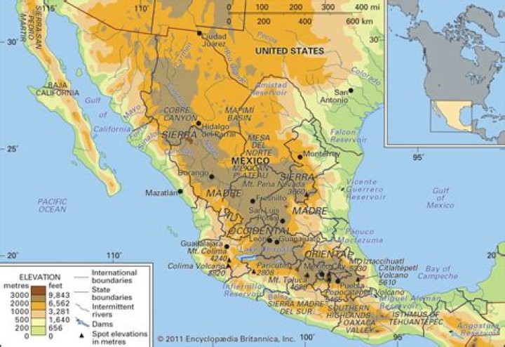 Where are the sierra madres?