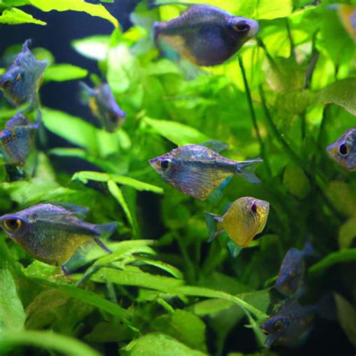 Which gouramis are peaceful?